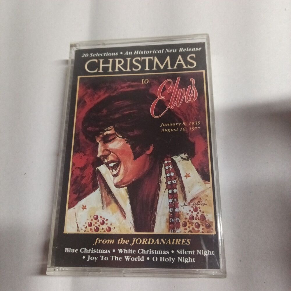 CHRISTMAS TO ELVIS FROM THE JORDANAIRES (1978 Cassette Tape)